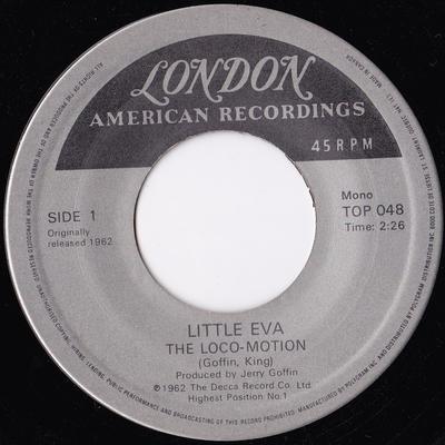 7inch Record LITTLE EVA  The LocoMotion TOP048 London American Canada Rock Used