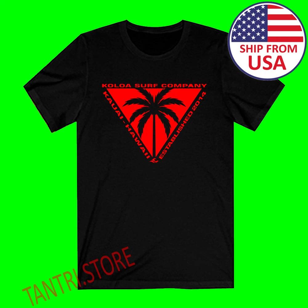 Koloa Surf Palm Men s Black Size S to 3XL 4XL