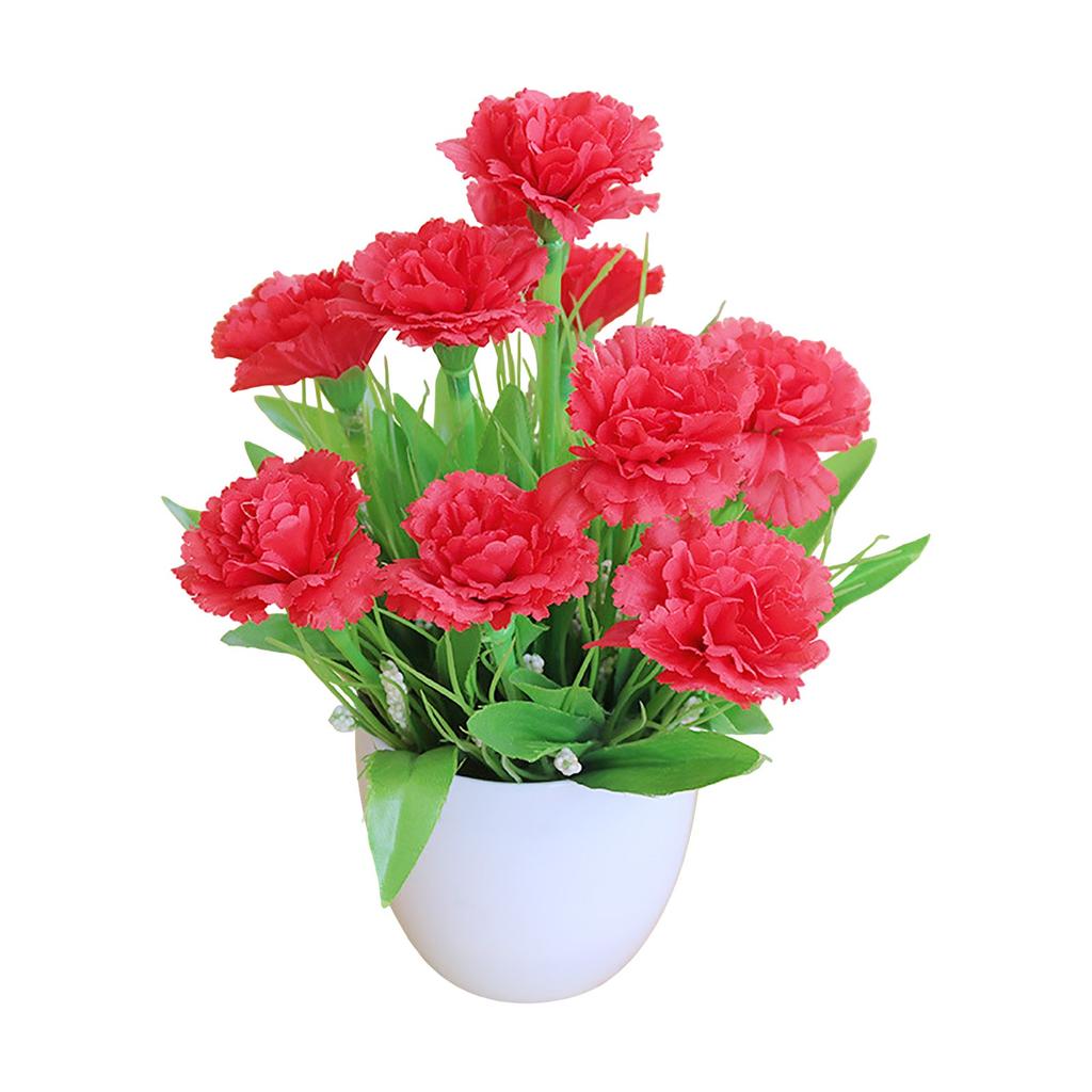 Simulace zelených rostlin v květináčích, ozdoby do květináčů, kombinace rostlin, vnitřní stolní ozdoby, simulace umělých květin, rostlin, bonsaje