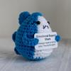 Cute Crochet Frog Toy - Fun Animal Gift