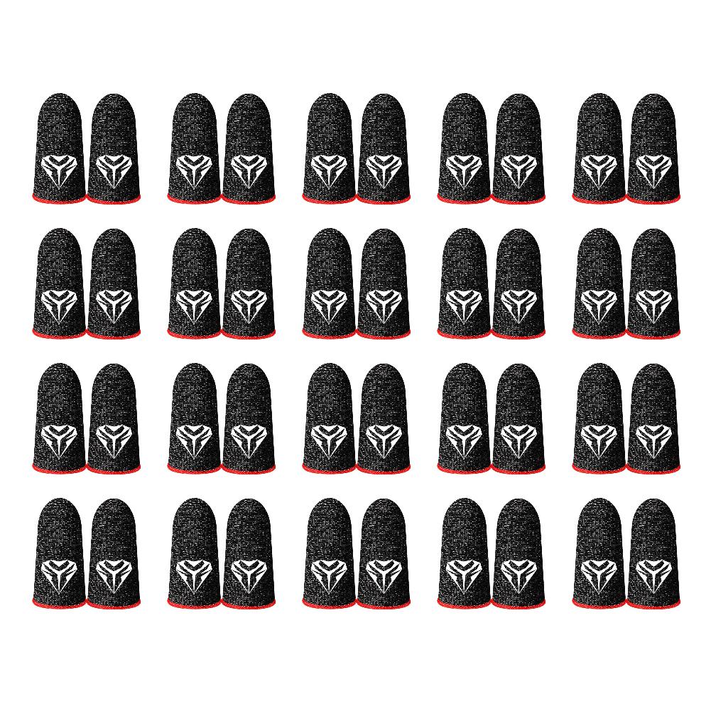 10/20Pairs Mobile Game Finger Cuffs for PUBG Breathable Gaming Finger Sleeve Anti-slip Fingertip Cover Touch Screen Finger Cots