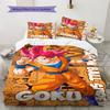 Dragon Ball Popular Bedding Set Soft Duvet Cover Pillowcases Comfortable for Home Bedroom