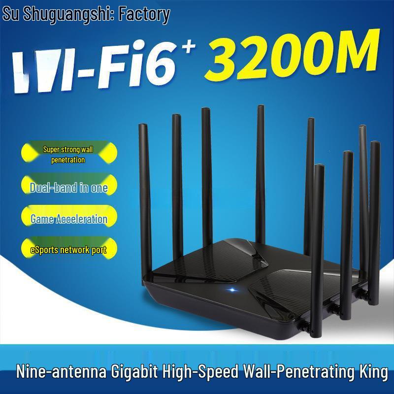 High-Speed 5G Dual-Band Gigabit WiFi Router for Homes & Apartments