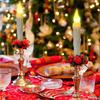 Floating LED Candles Remote Floating Flameless Candles Flickering LED Lanterns With Fish String Hook For Christmas Birthday
