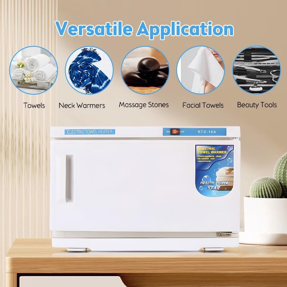 150W 20L Large Capacity UV Hot Towel Warmer Cabinet Facial Spa Hair Beauty Salon Equipment  Quick Hot Bath Towel Heater