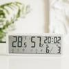 Temperature LCD Digital Wall Clock Large Screen Desktop Clock Electronic Clock  Office Decoration