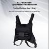 2025 Men's Tactical Chest Rig Vest: Fashionable Outdoor Sports Bag for Running & Activities