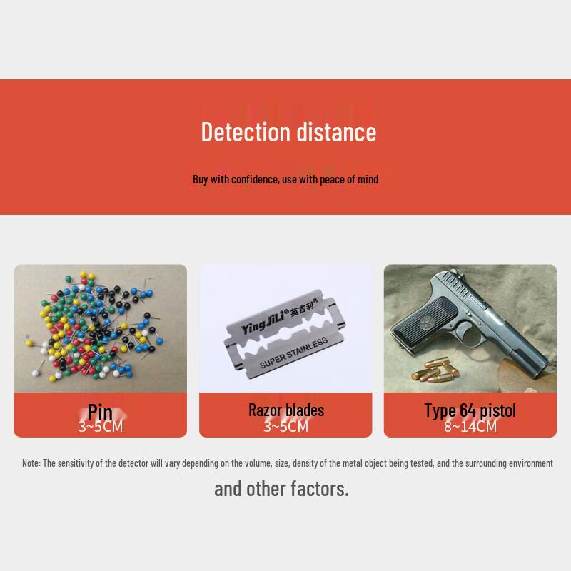 Portable High-Precision Handheld Metal Detector