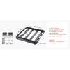SucceBuy Roof Rack Cargo Carrier 48x40x5.6“ Universal Rooftop Cargo Basket Car Top Luggage Holder Anti-Rust Alloy Steel for Car