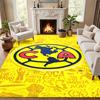 Club America Carpet Door Mat for Living Room or Bedroom Protective Mat Under Chair Office Decoration Christmas Gift Birthday Present