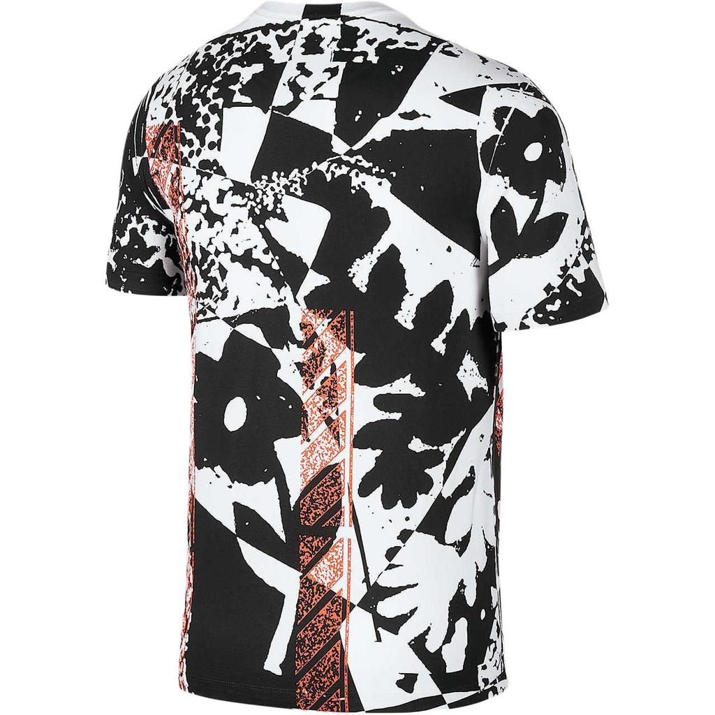 Nike Spettermotief Casual Sportkleding T-shirt Heren Tops Meerkleurig BQ0119-100
