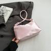 Temperament glossy satin armpit bag women's spring and summer new style fashion casual shoulder bag
