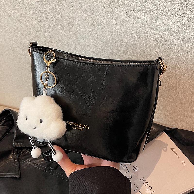 High-end Niche Bucket Bag for Women's New Trendy Crossbody Bag for Women Ins Niche Versatile Shoulder Chain Bag