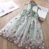 Girls' Dress Summer Dress Fairy Dress Girls' Princess Dress Children's Mesh Dress