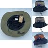 Summer Nylon Fisher Hat With Wide Brim And Sun Protection For Outdoor Activities