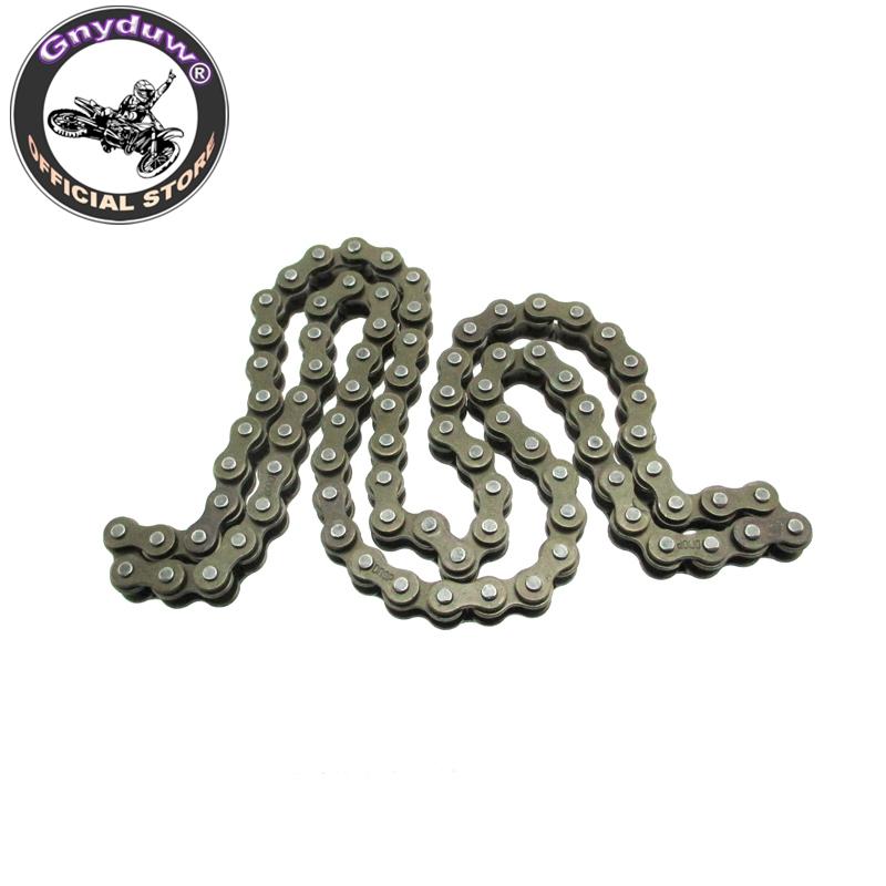Gnyduw 84 Links 25H Cam Timing Chain For 110cc ATV Dirt Bike Go Kart Parts