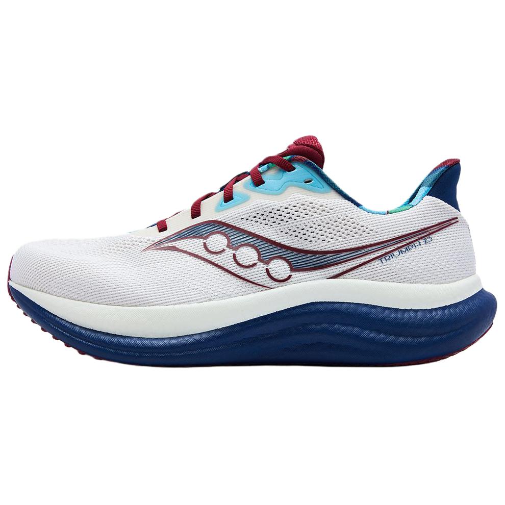 

Saucony Triumph 23 Versatile Comfortable Running Shoes Unisex sneaker White Blue S31023-560 41
