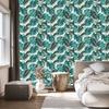 Palm and Monstera Leaves Wallpaper for Living Room and Bedroom 50x1000