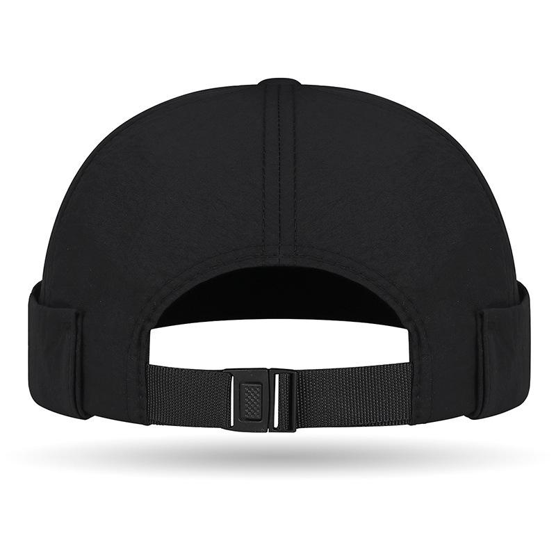 Herenmode Sneldrogende Randloze Skullcap - Verstelbaar, Ademend, Voor Alle Seizoenen