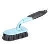 1pc Long Handle Toilet Wall Tile Cleaning Brush Scrub  Hard Bristle Floor Brush For Bathroom Shower Sink Carpet Floor Remover Roller