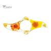 1Pc/2Pcs Book Page Holder Dried Flower Resin Thumb Ring Page Holder Flower Bookmark Reading Accessories for Book Lovers Readers