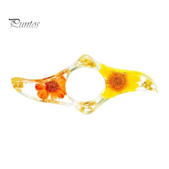 1Pc/2Pcs Book Page Holder Dried Flower Resin Thumb Ring Page Holder Flower Bookmark Reading Accessories for Book Lovers Readers