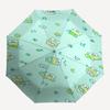 KEROKEROKEROPPI Automatic Folding Umbrella-Simple 8-Rib Design, Bright Cartoon Pattern, Durable Iron Frame, Suitable For Travel, Outdoor, Be