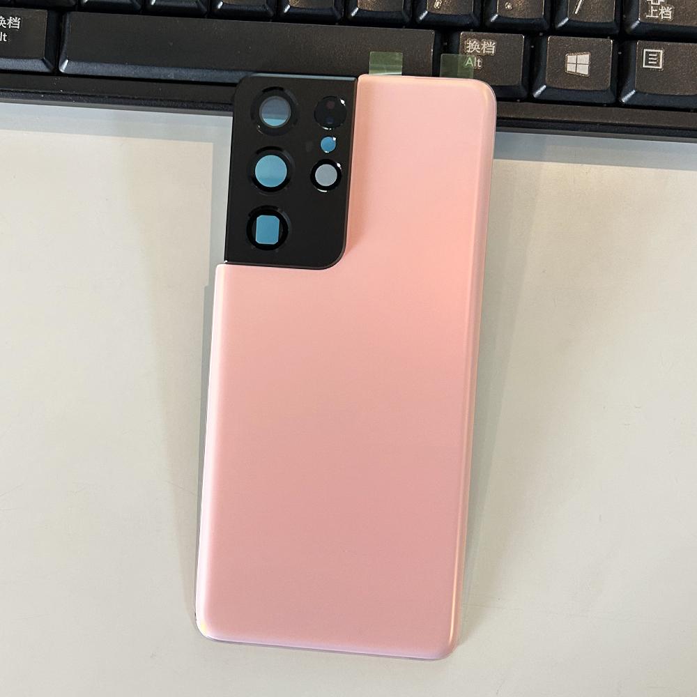 Back Glass Replacement Case Cover Housing For Samsung Galaxy S21 Ultra 5G SM-G998B Back Rear Glass Case + Tools