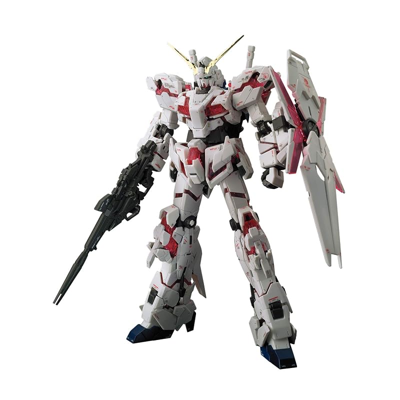BANDAI SPIRITS RG Mobile Suit Gundam UC Unicorn Gundam 1/144 Scale Pre-Colored Plastic Model Kit