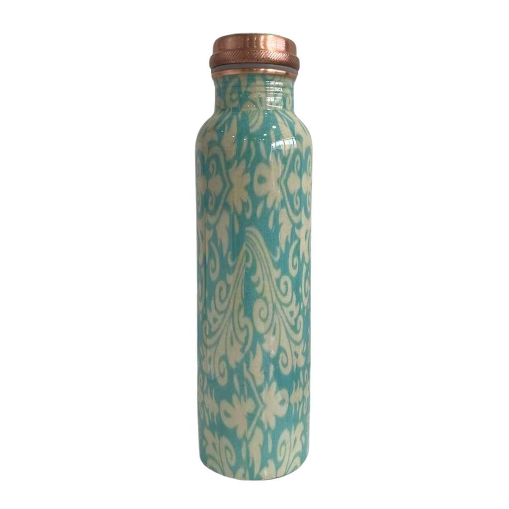Pure Copper Water Bottle (1 Litre) | Leakproof | Pure Copper Water Bottle | Tamba Bottles | Authentic Copper Bottle | Durable Copper Bottle
