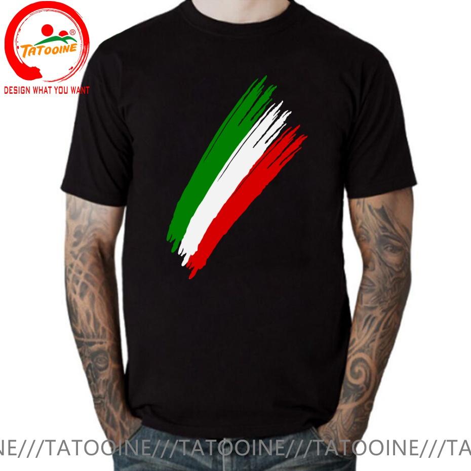 Funny Design Italia Italian Italy Flag Sred Doublet Unisex Fashion Trendy Casual Clothing Stylish Tops Tee Shirt Leisure Tshirt Me