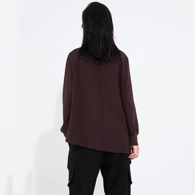 Long Sleeve Oversized Casual Loose Spring Autumn T Shirt Tops Women T-shirt