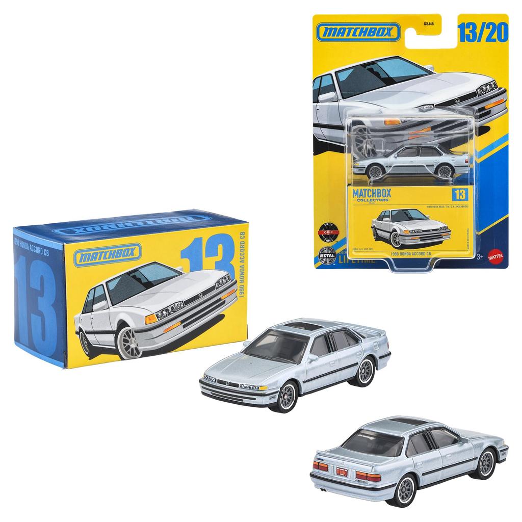 Matchbox Collector's Assortment Vehicle Toys, Mini Cars, 8-Car Box, Ages 3+, Multi-Purpose, 987C-GBJ48