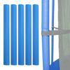 40cm Trampoline Pole Foam Sleeves Cover Blue Foam Padding Long Foam Cover For Trampoline Pole Sponge Tube Round Pipe 12pcs