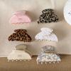 Exquisite Korean Acetate Hair Clip - Small Claw for Back of Head, Half-Up Style