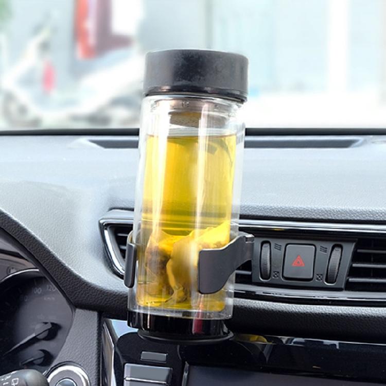 Universal Car Drink Cup Holder Air Vent Outlet Stand Water Bottle Mount Bracket