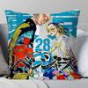 Anime Tokyo Revengers Pillow Case Square Pillow Bedroom Sofa Leisure Comfort Cushion Car Living Room Home Decoration