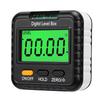 Digital Level Box 4x90 Degree LCD Backlit Screen High Precise Magnetic Digital Angle Gauge for Woodworking Construction
