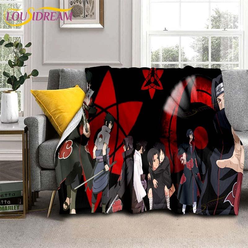 Cartoon Anime Naruto Blanket Couch Quilt Cover Travel Bedding Outlet Throw Blanket Flannel Blanket Bedspread
