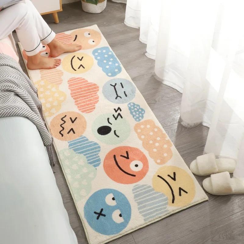 Bedroom Carpet Bedside Floor Mat Runner Rug Long Carpets Cute Cartoon Children's Carpets Home Decoration Rugs