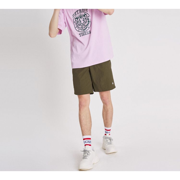 MLB Printed Sports Casual Loose Short Sleeve T-Shirt Unisex Tops Blue Purple 31TSTL931-46V