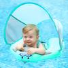 Com Toldo Solar, Assento ty, Boia Inflável para Bebês, Treinador de Natação para Recém-Nascidos, Bebês Pequenos, 4-48