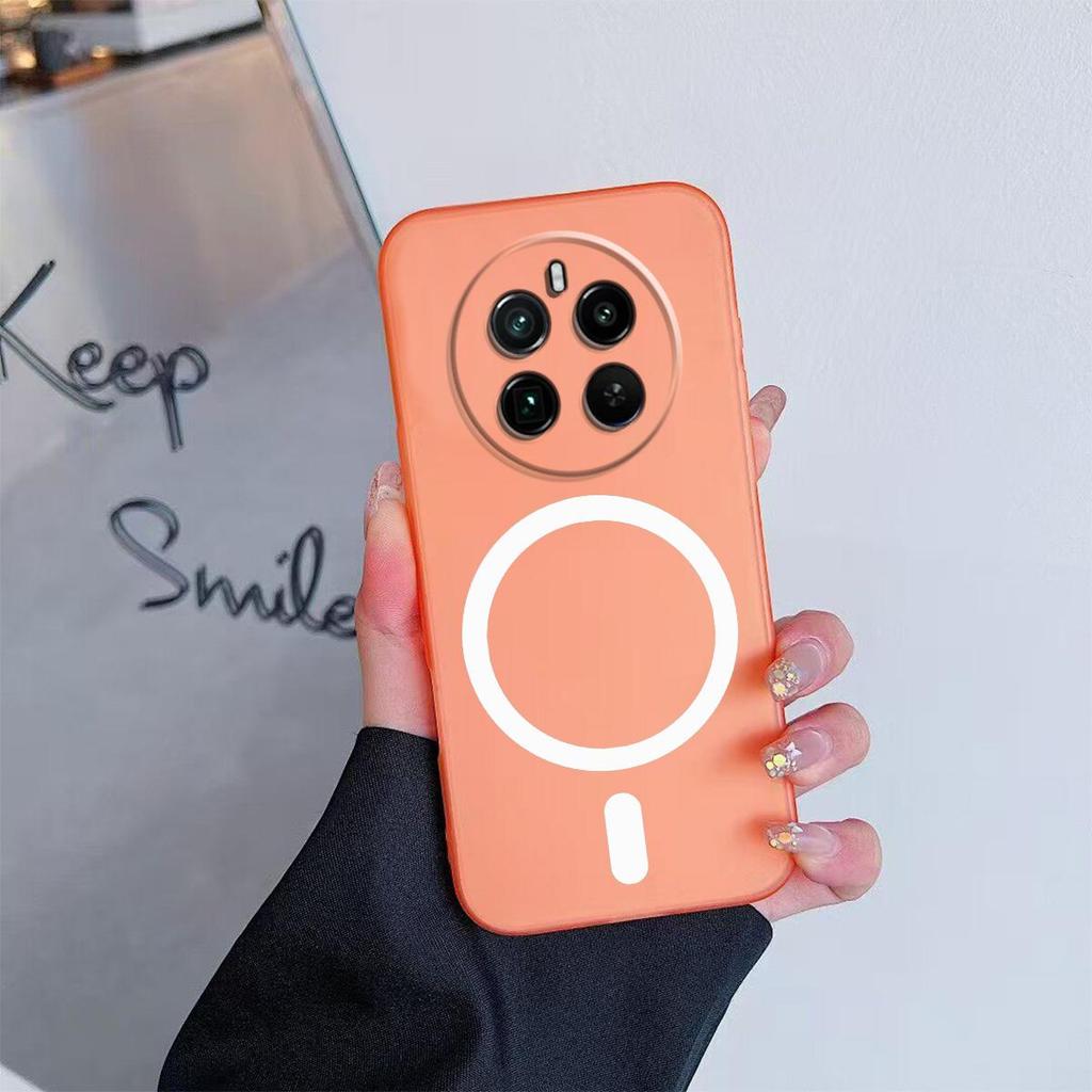 Hülle für realme 12+ 5G, 12 Pro+ 5G, Pro, 12 4G, Narzo 70 Pro 5G, 70 5G Premium Magnetische Matte Handyhülle Schutzhülle