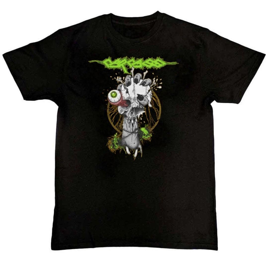 Vtg Carcass Band Tour Concert Graphic PrintMens T-Shirt S