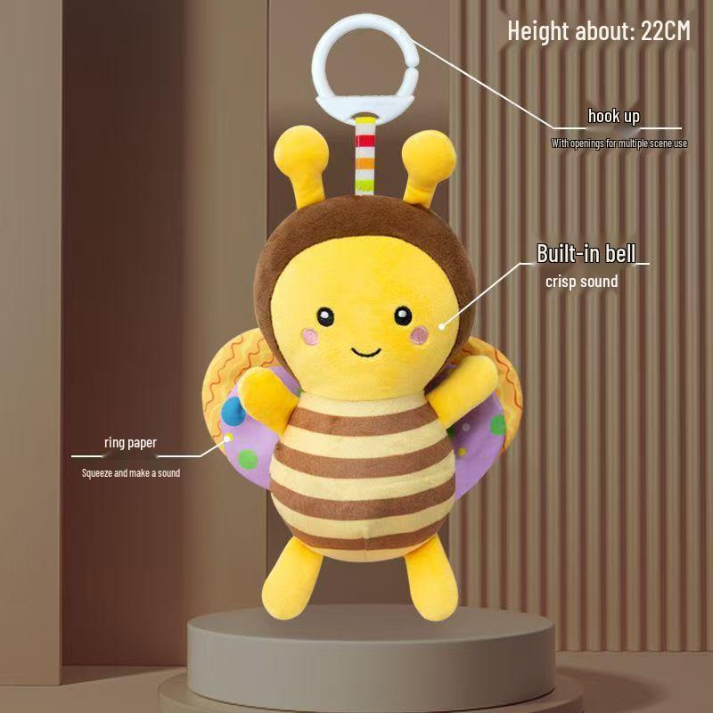 Baby Stroller Mobile: Crib Rattle & Car Seat Soothing Toy