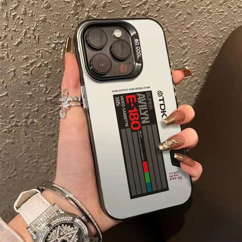 Retro camera film compatible Apple 16 Pro Max phone case, iPhone 17 Pro, new 15 Pro, premium 14 iPhone 7