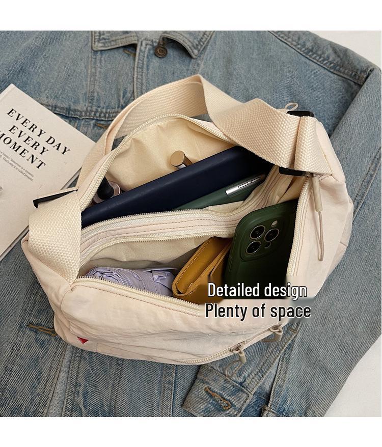 Women's Nylon Crossbody Tote: Large Capacity 2025 Fashion Shoulder Bag