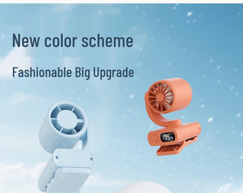 Portable Mini Clip Fan for Desktop or Outdoor Use