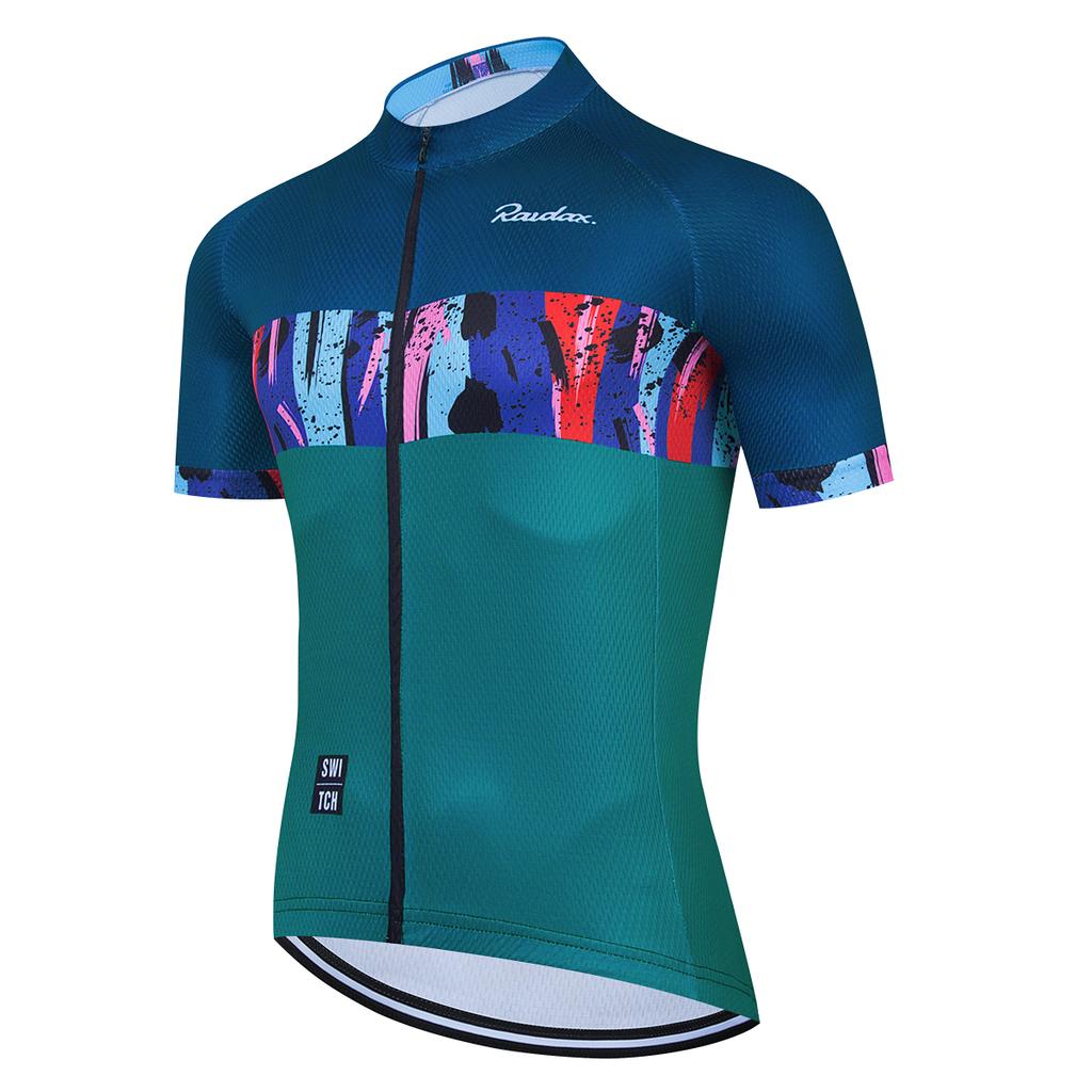 Raudax Cycling Jersey Men's Summer Short Sleeve Bike Shirts MTB Cycling Clothing Ropa Maillot Ciclismo Racing Bicycle Clothes
