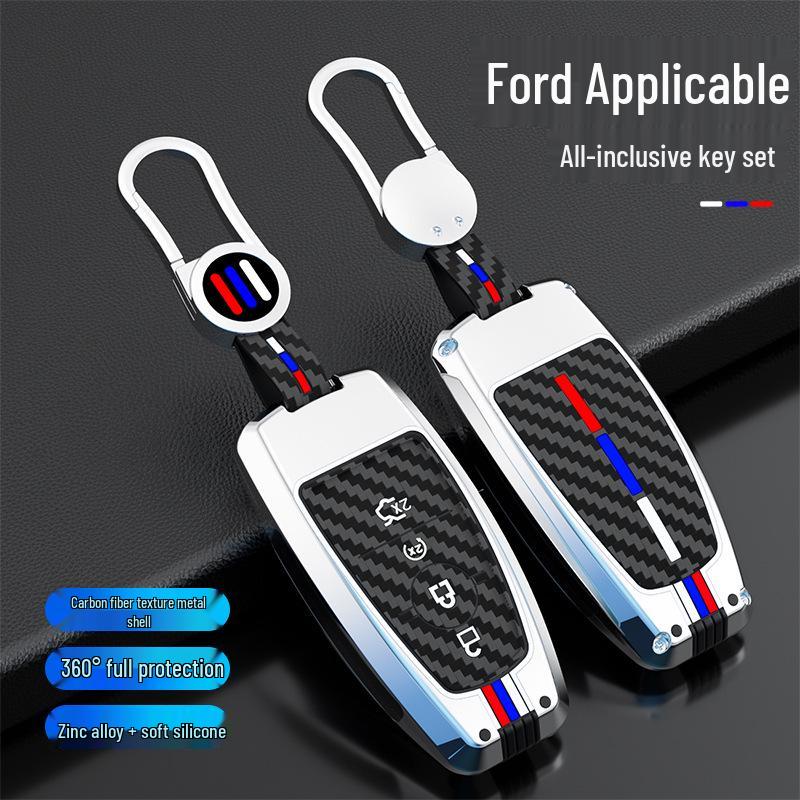 Ford Edge L Mondeo Focus Escort Explorer Key Case with Metal Buckle